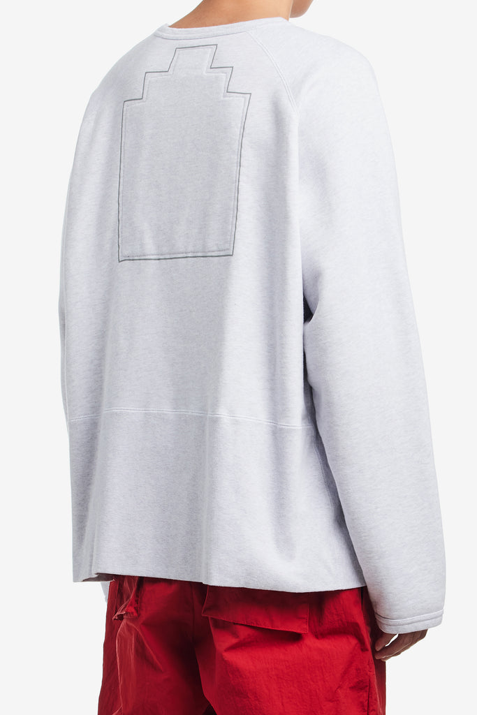 HALF PANEL RIB CREW NECK - WORKSOUT WORLDWIDE