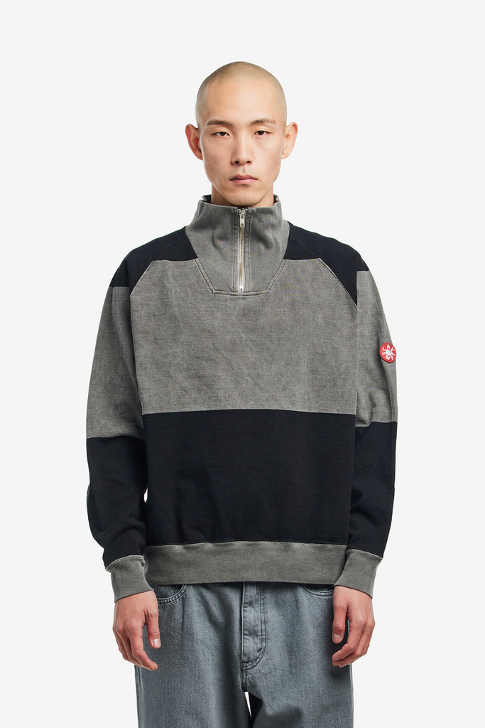 OVERDYE STRIPE HALF ZIP - WORKSOUT WORLDWIDE