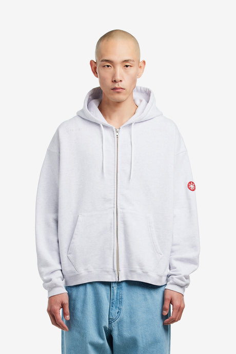 SOLID LOOSE ZIP HOODY