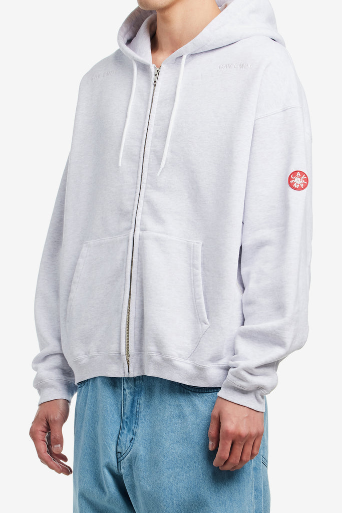 SOLID LOOSE ZIP HOODY - WORKSOUT WORLDWIDE