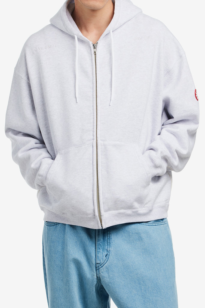 SOLID LOOSE ZIP HOODY - WORKSOUT WORLDWIDE