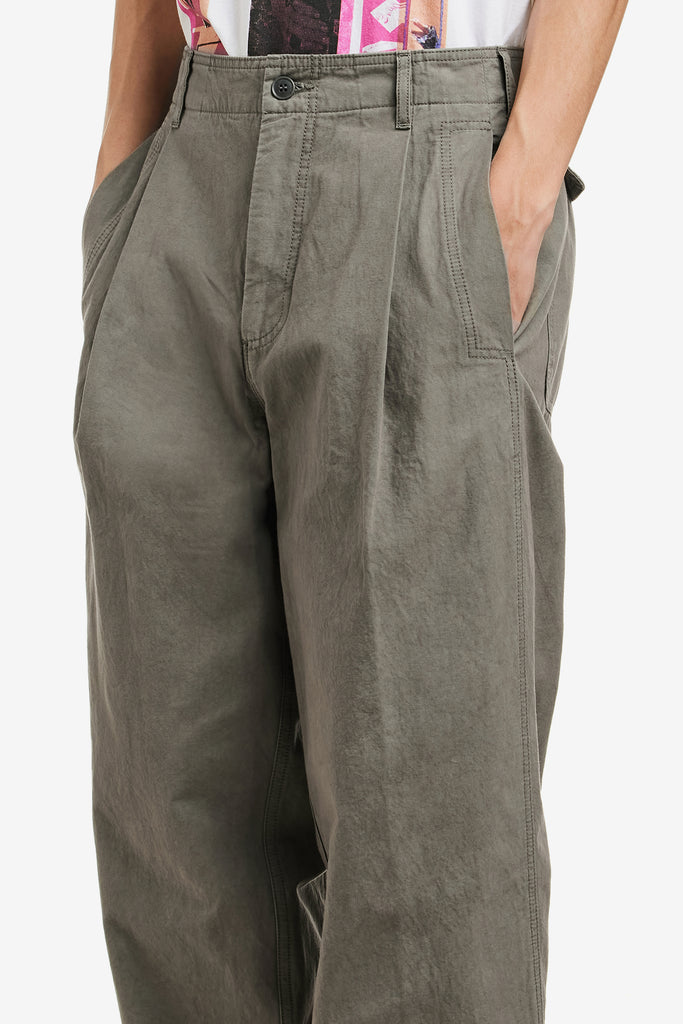 COTTON CASUAL PANTS CHARCOAL - WORKSOUT WORLDWIDE