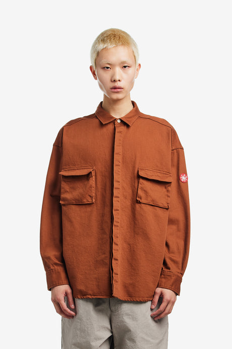 COTTON TWILL BIG SHIRT