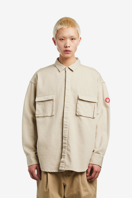 COTTON TWILL BIG SHIRT