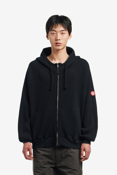 WIDE RIB BIG HEAVY ZIP HOODY