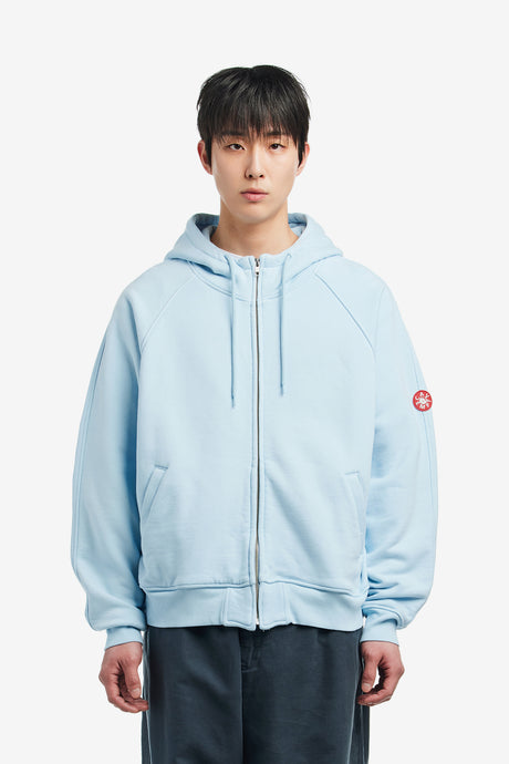 SOLID BIG HEAVY ZIP HOODY