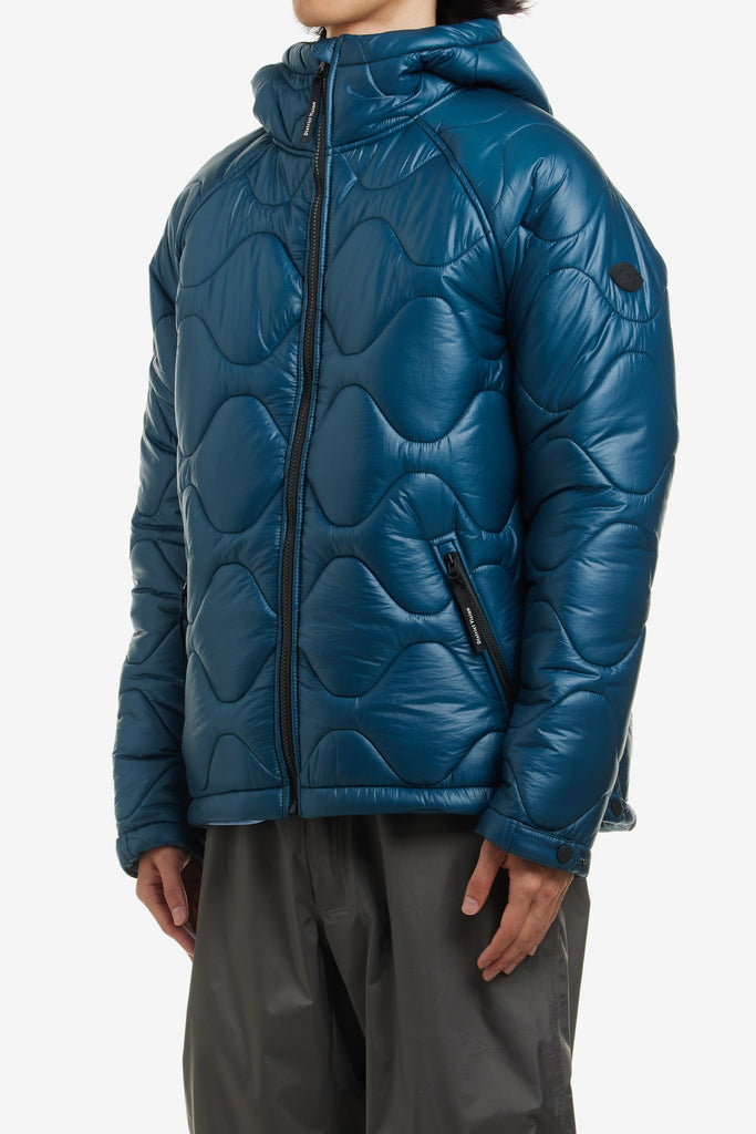 QUILTED FLEECE LINED HOODED JACKET - WORKSOUT WORLDWIDE