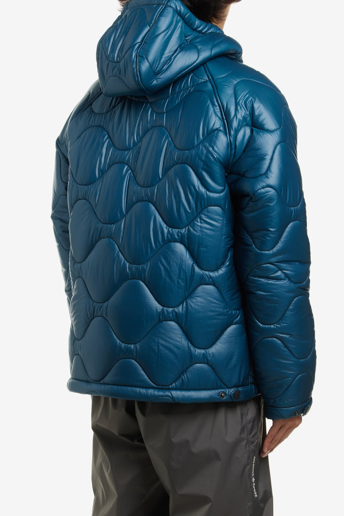 QUILTED FLEECE LINED HOODED JACKET - WORKSOUT WORLDWIDE