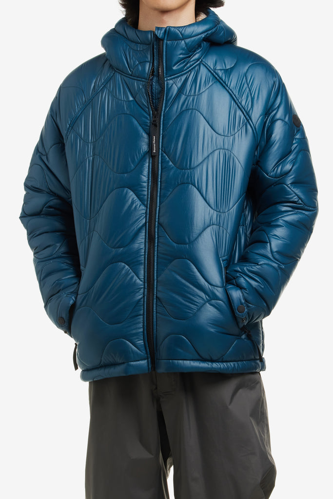 QUILTED FLEECE LINED HOODED JACKET - WORKSOUT WORLDWIDE