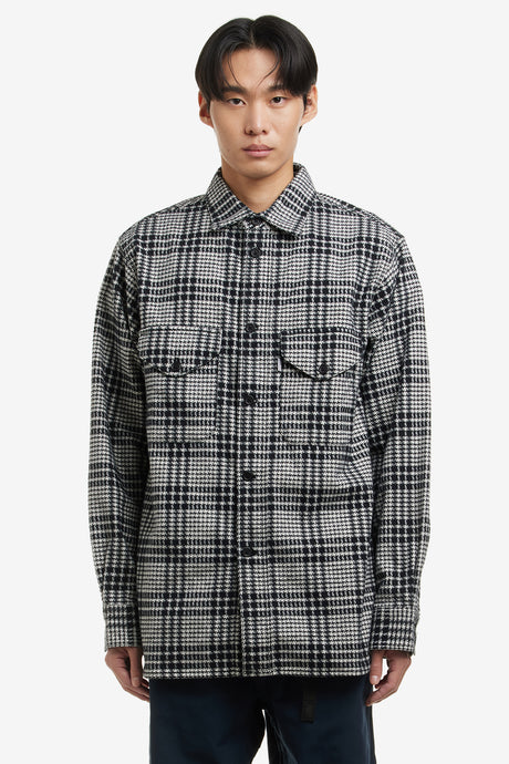 DOUBLE POCKET TARTAN OVERSHIRT