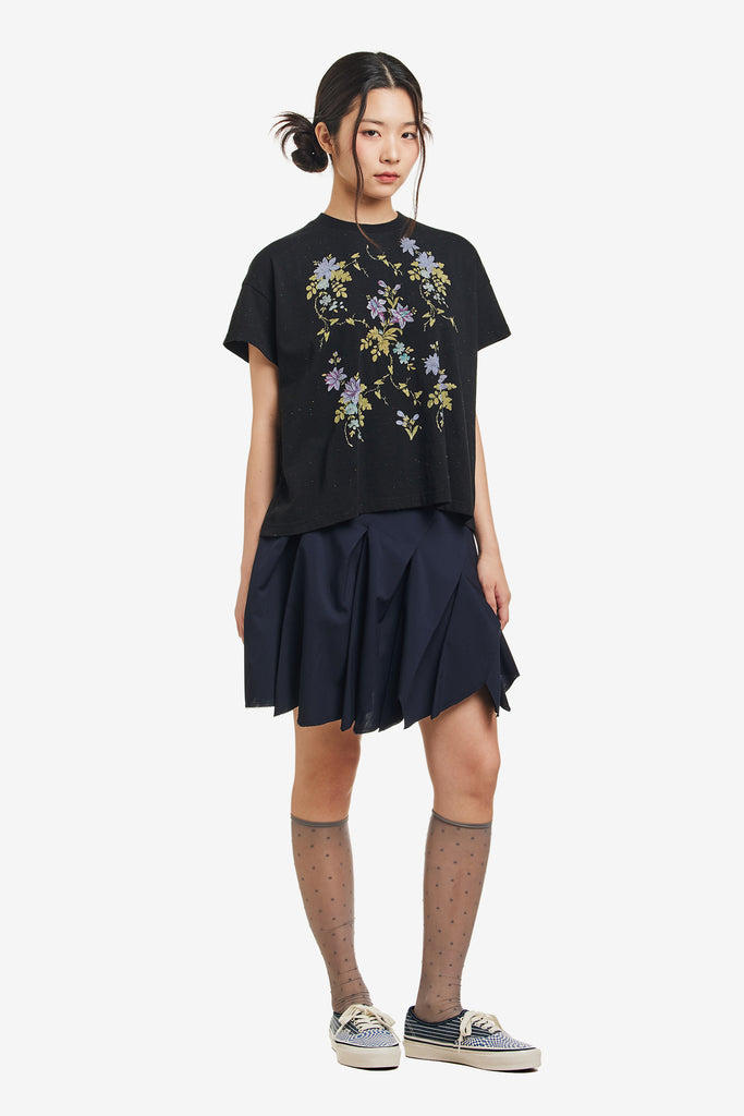 SCATTERED FLOWER TOP - WORKSOUT WORLDWIDE