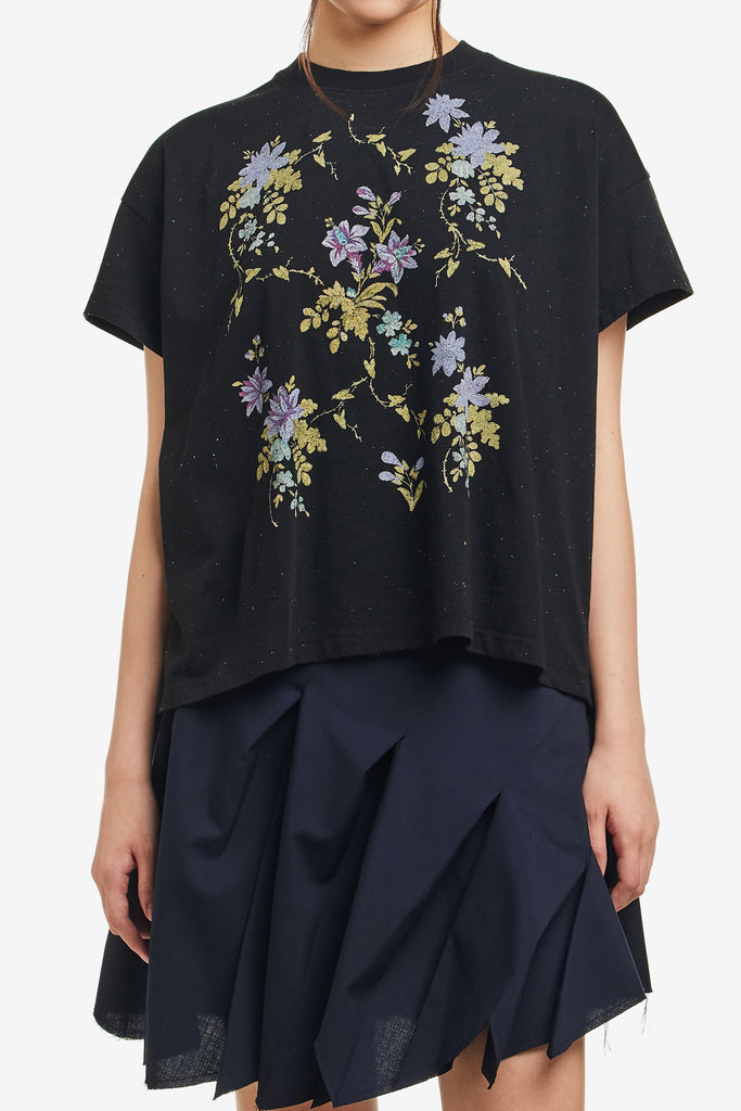 SCATTERED FLOWER TOP - WORKSOUT WORLDWIDE