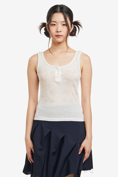 CLASSIC SOFT-SHOULDER SLEEVELESS TOP