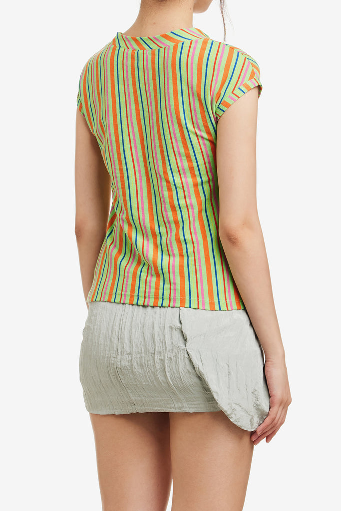 GREEN MOOJIGAE TOP - WORKSOUT WORLDWIDE