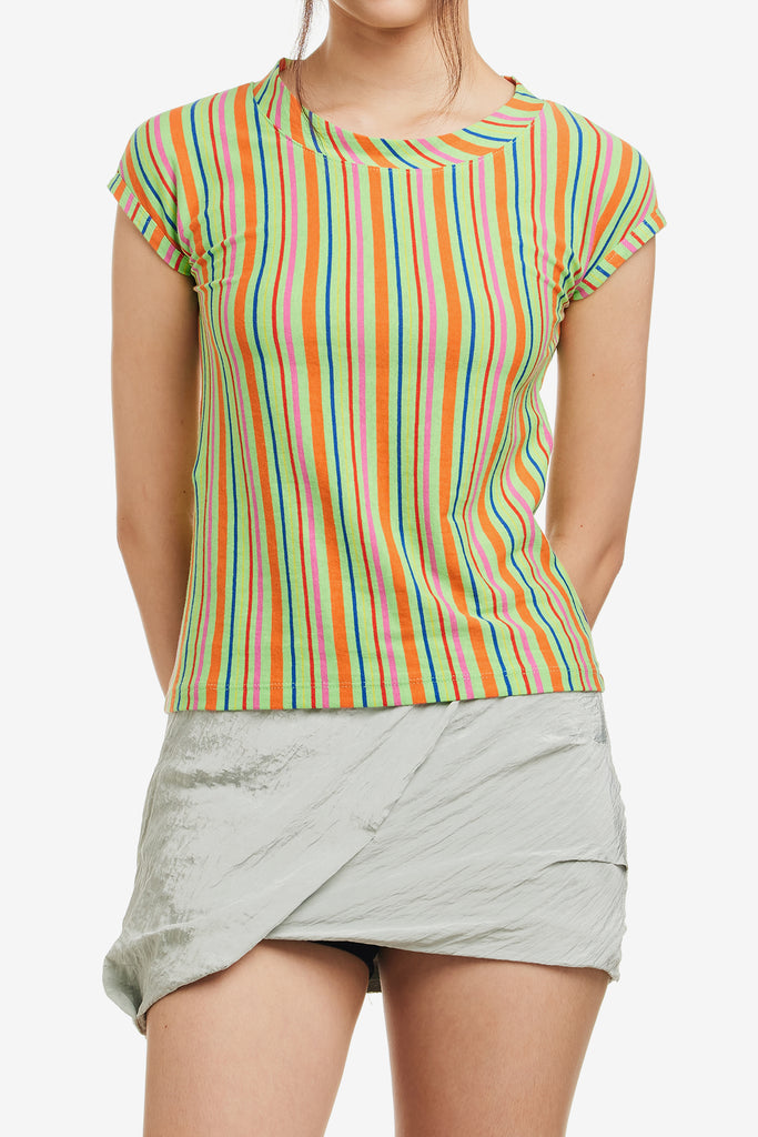 GREEN MOOJIGAE TOP - WORKSOUT WORLDWIDE