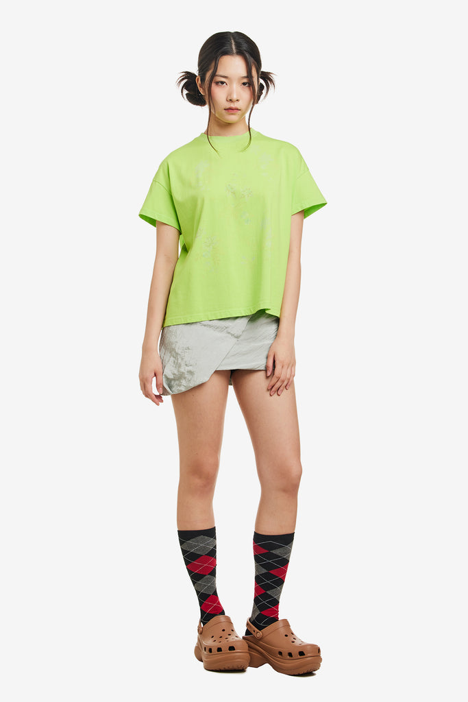 SCATTERED FLOWER TOP - WORKSOUT WORLDWIDE