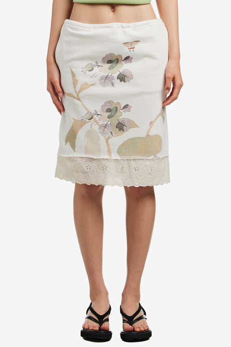 DOUBLE FLOWER SKIRT