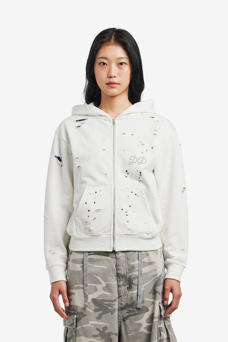 DESTROYED CUBIC CUTIE HOODIE