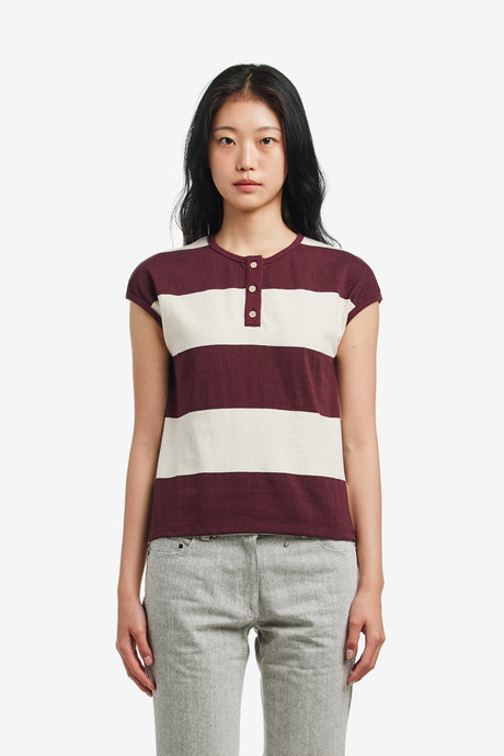 BOLD STRIPE SLEEVELESS TOP