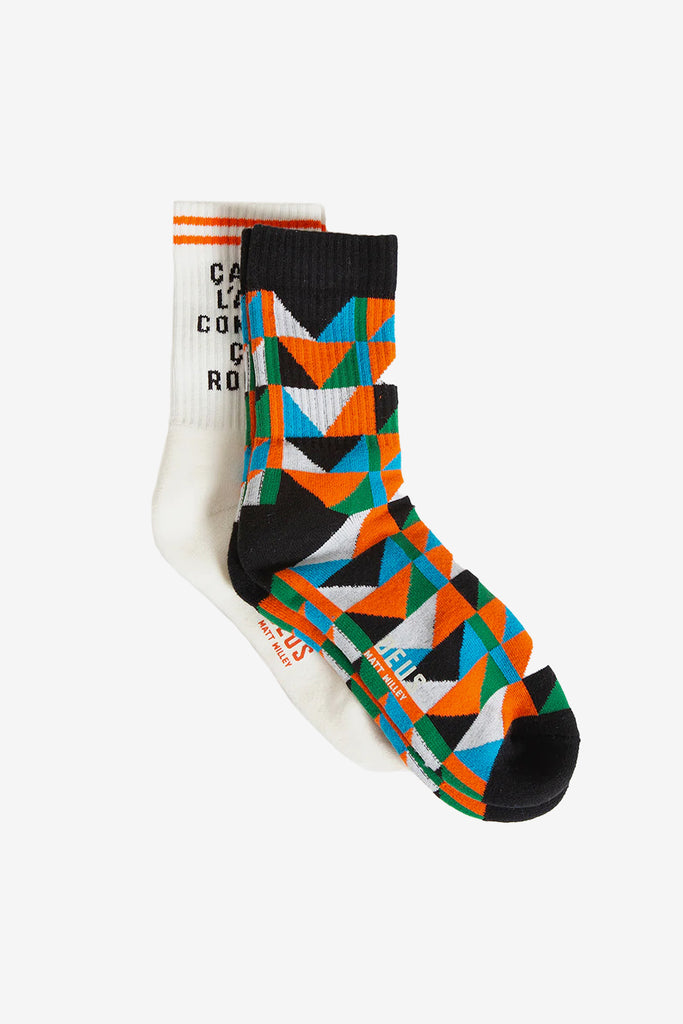 MATT WILEY SOCK (2PACK) - WORKSOUT WORLDWIDE