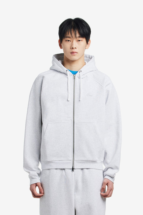 CURSIVE SMALL LOGO ZIP HOODIE