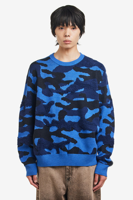CAMO CHENILLE KNIT
