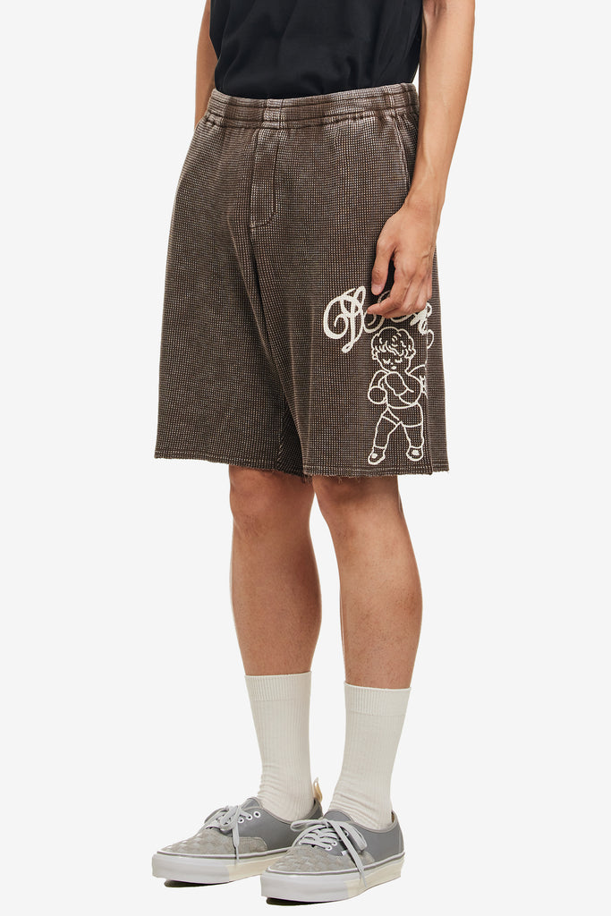 FIGHTER WAFFLE SHORTS - WORKSOUT WORLDWIDE