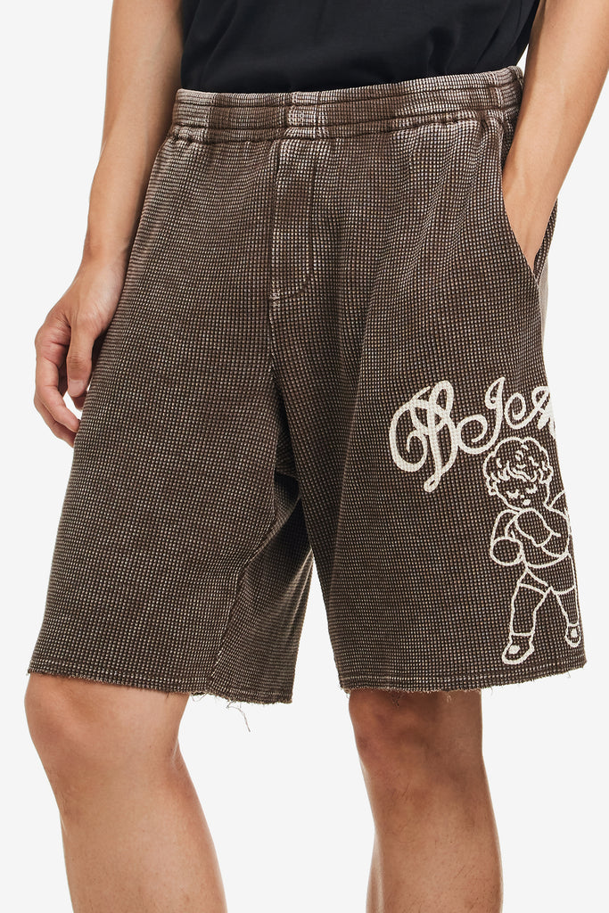 FIGHTER WAFFLE SHORTS - WORKSOUT WORLDWIDE