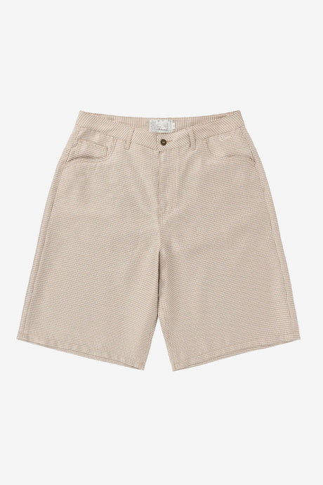 BAGGY HOUNDSTOOTH SHORTS
