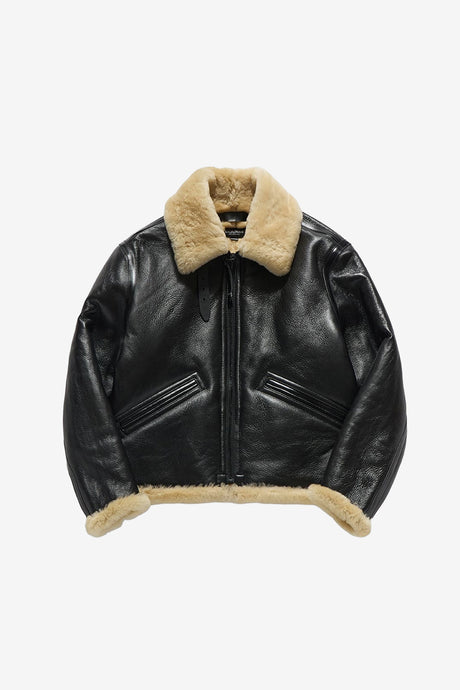 AVIATOR SHEARLING MOUTON PARKA