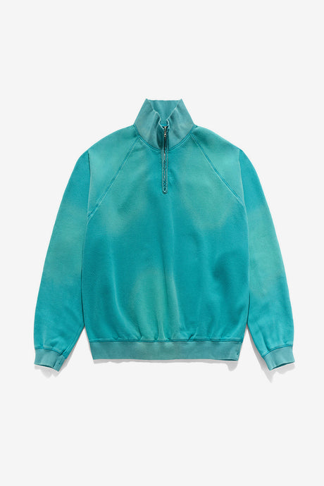 ATHLETIC CUT OUT ZIP-UP SWEAT