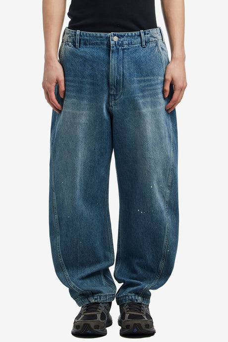 CINCH BACK CURVED PANTS