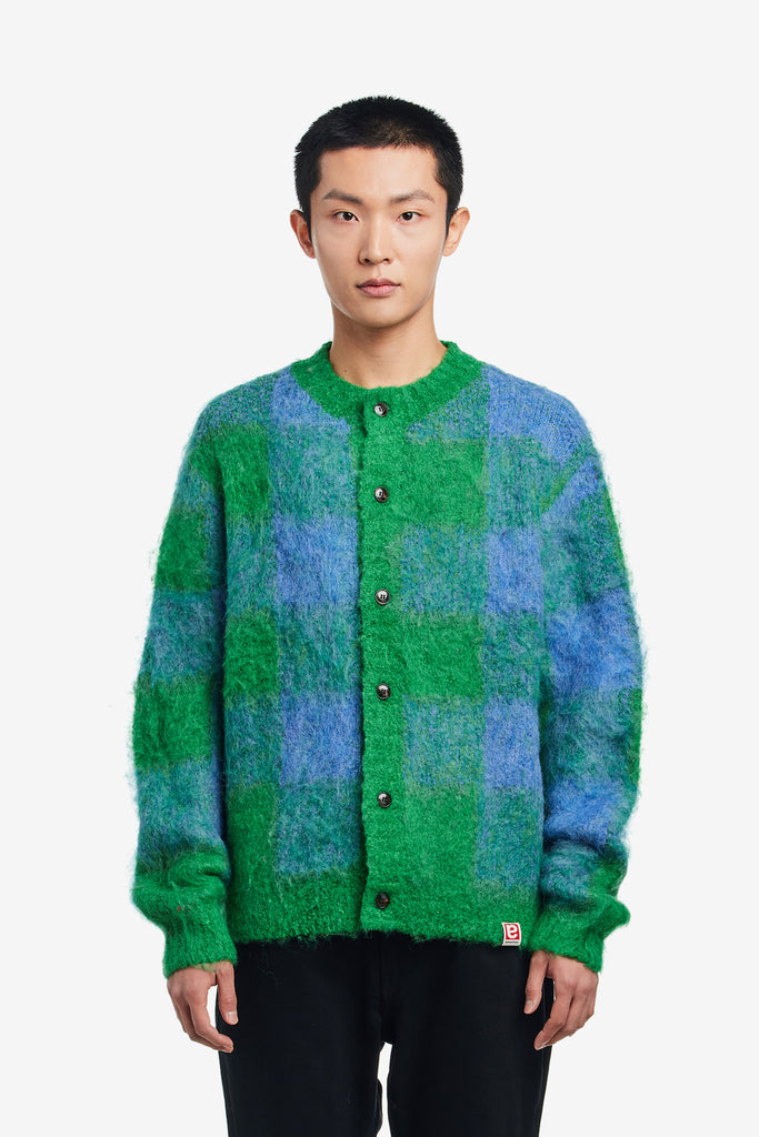 HERITAGE CHECK CARDIGAN - WORKSOUT WORLDWIDE