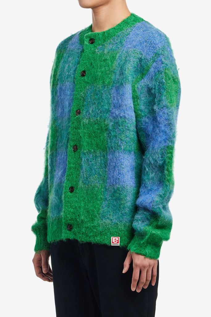 HERITAGE CHECK CARDIGAN - WORKSOUT WORLDWIDE