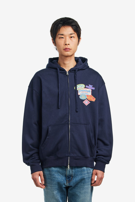 EXODNRY WAPEN HOOD ZIP UP
