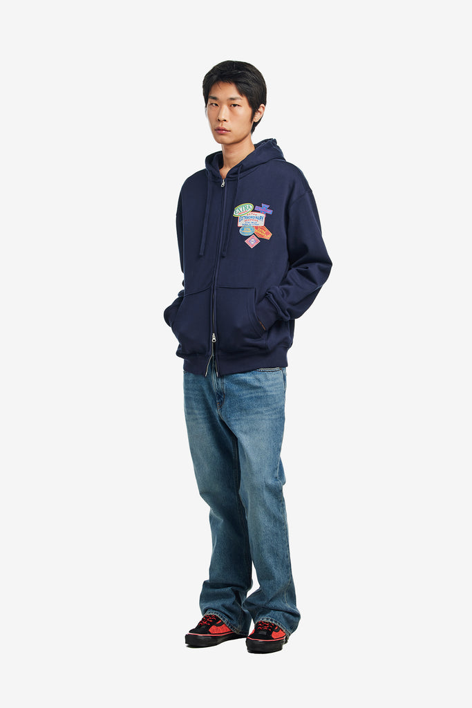 EXODNRY WAPEN HOOD ZIP UP - WORKSOUT WORLDWIDE