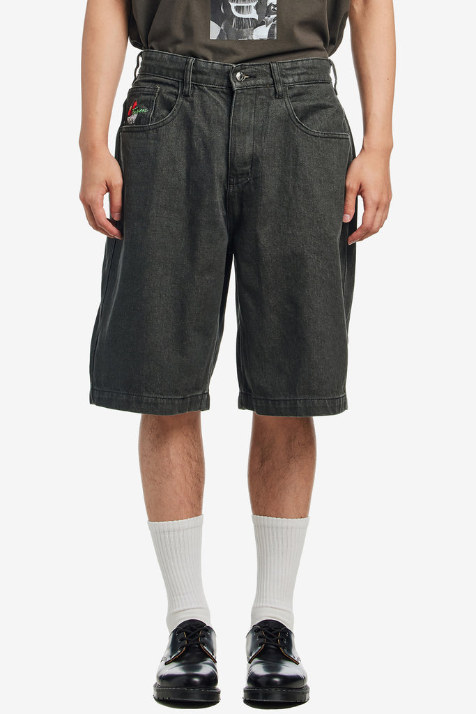 SUSHI DENIM SHORTS - WORKSOUT WORLDWIDE