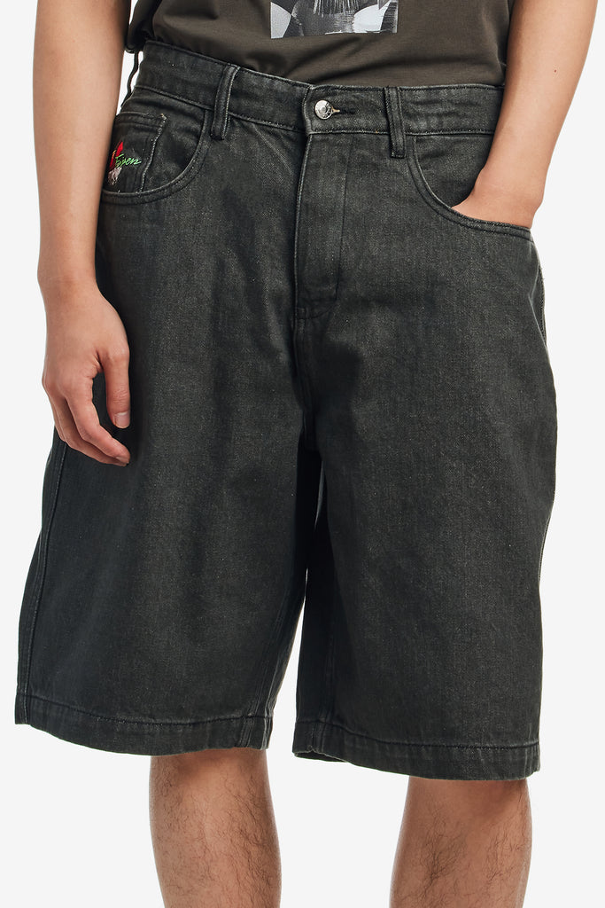 SUSHI DENIM SHORTS - WORKSOUT WORLDWIDE