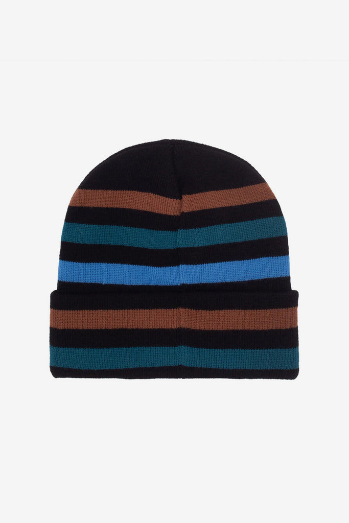 WANTO STRIPED CUFF BEANIE - WORKSOUT WORLDWIDE