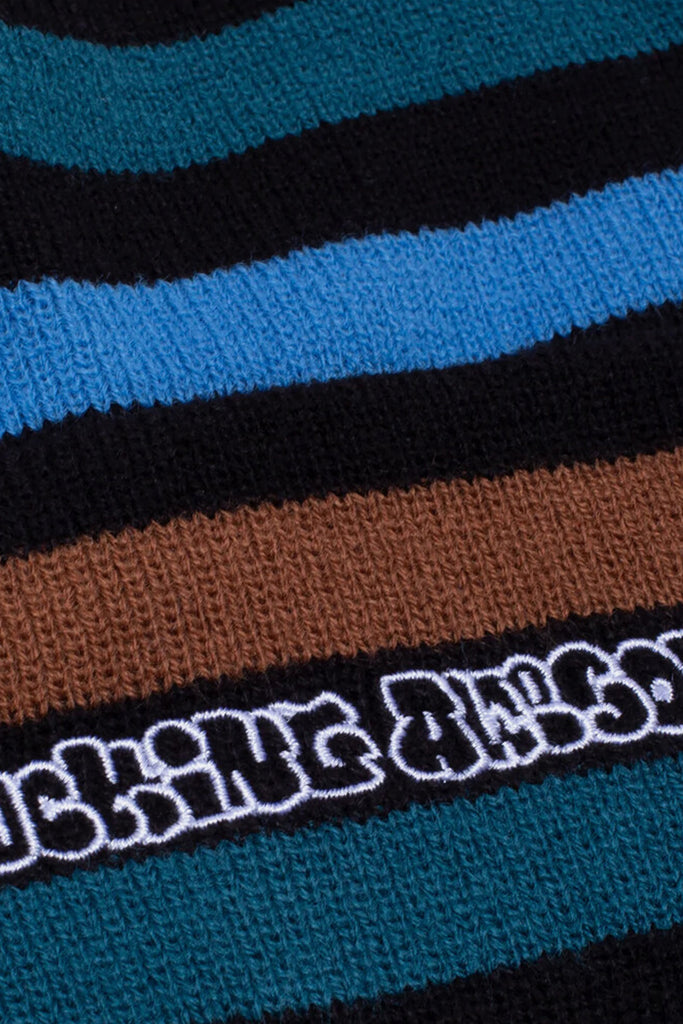 WANTO STRIPED CUFF BEANIE - WORKSOUT WORLDWIDE