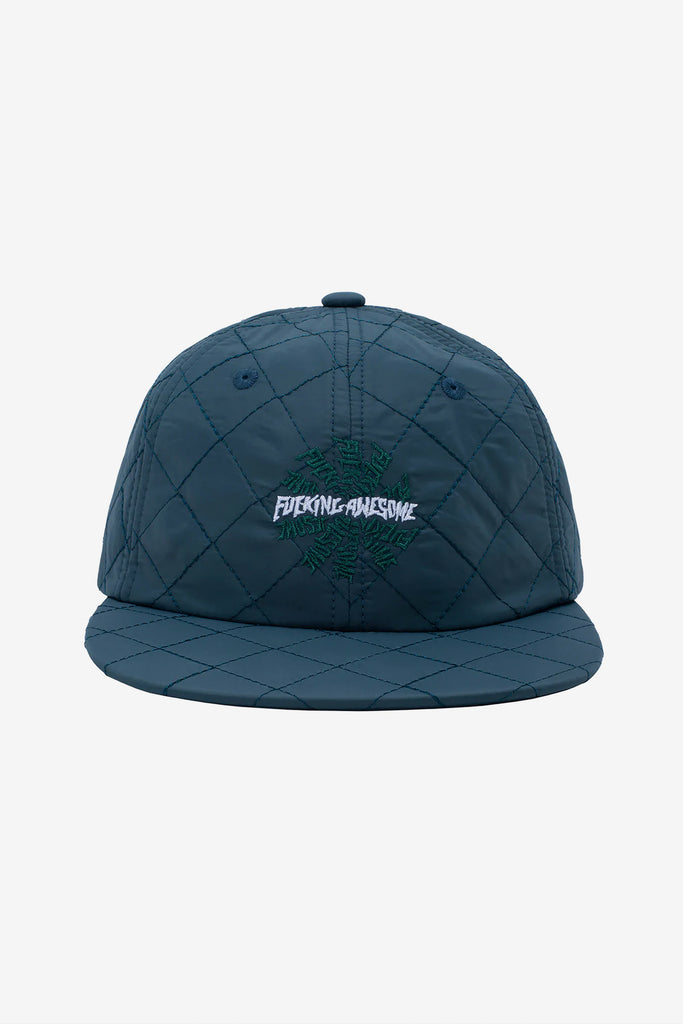 QUILTED SPIRAL 6 PANEL STRAPBACK - WORKSOUT WORLDWIDE