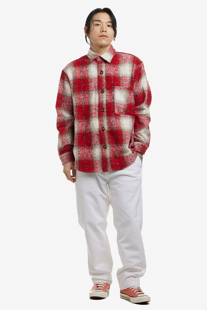 HEAVY FLANNEL OVERSHIRT - WORKSOUT WORLDWIDE