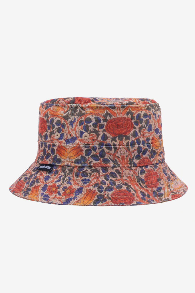 FLORAL CORDUROY BUCKET HAT - WORKSOUT WORLDWIDE