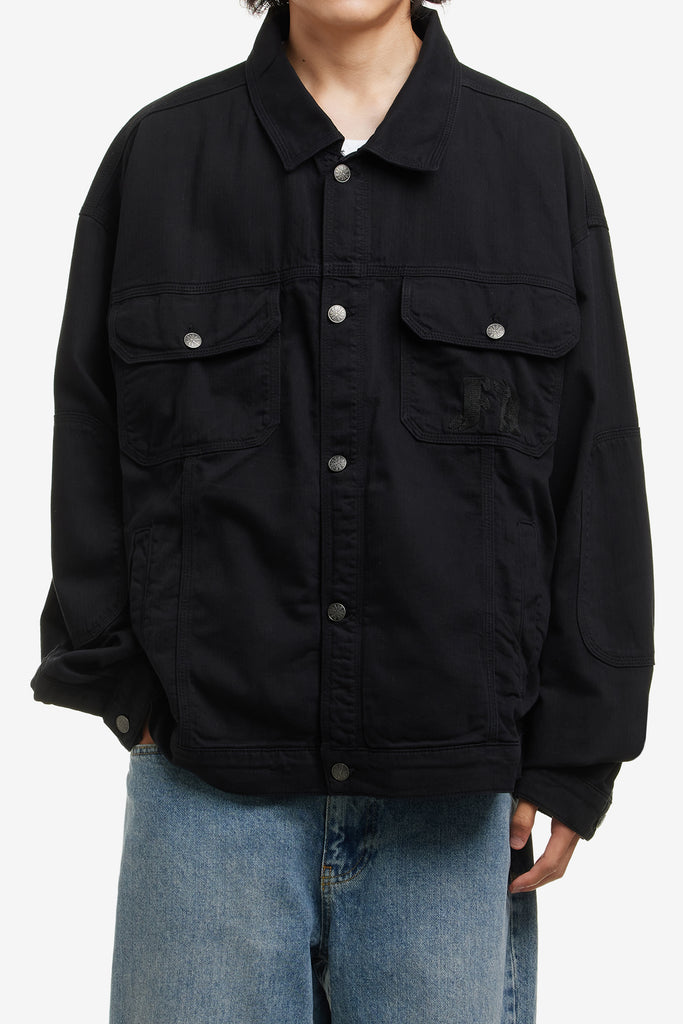 CHAINSTITCH AVATAR TRUCKER JACKET - WORKSOUT WORLDWIDE