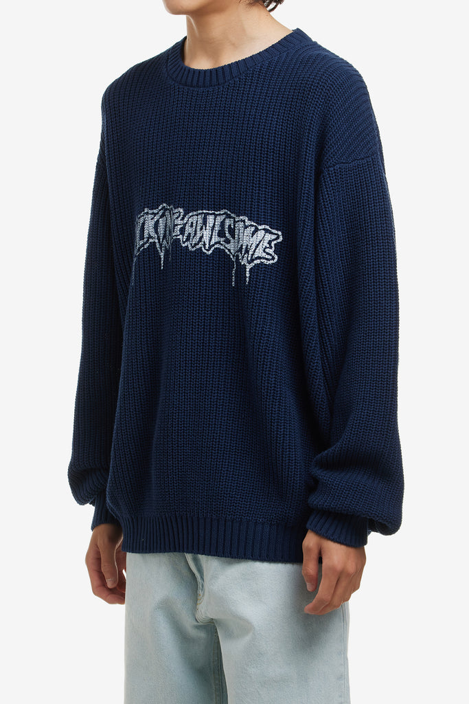 DRIP LOGO SWEATER - WORKSOUT WORLDWIDE