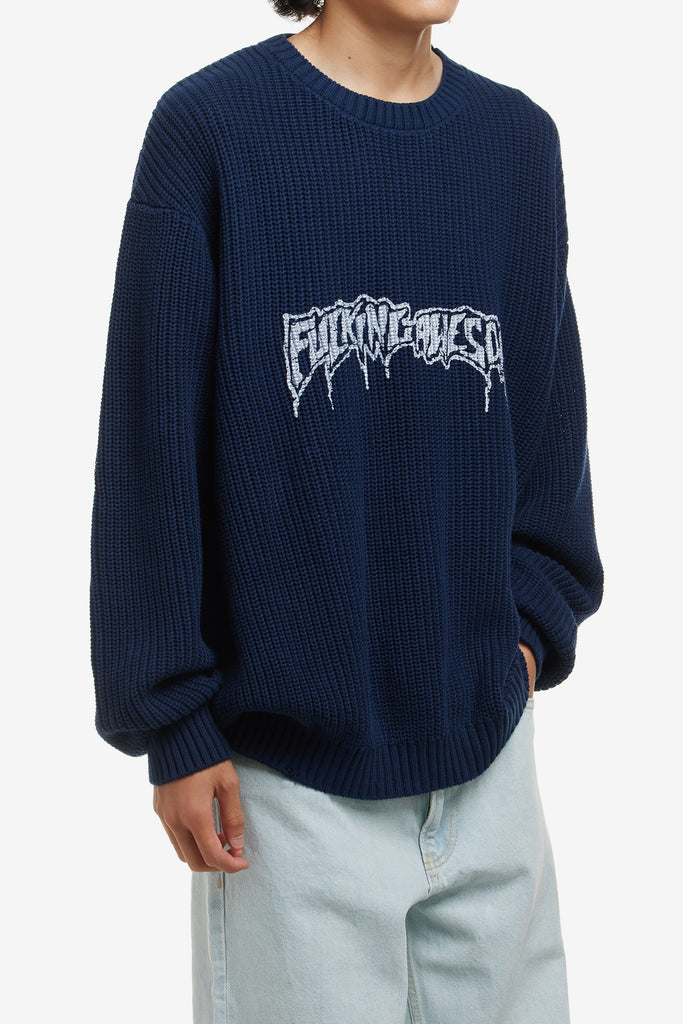 DRIP LOGO SWEATER - WORKSOUT WORLDWIDE