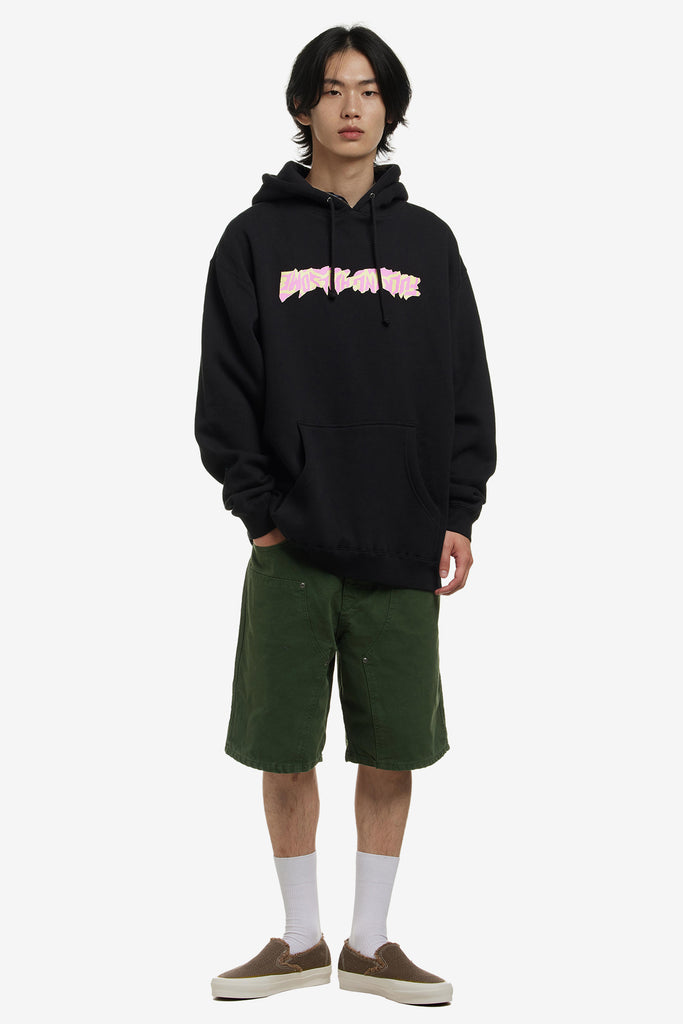 CUT OUT LOGO HOODIE - WORKSOUT WORLDWIDE