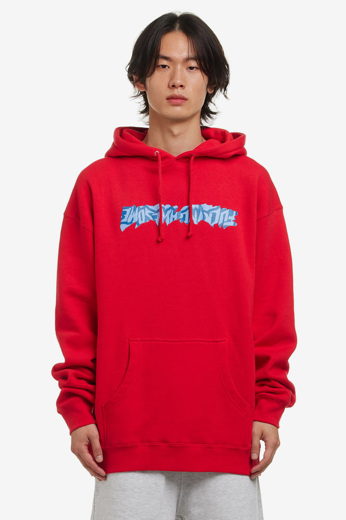 CUT OUT LOGO HOODIE - WORKSOUT WORLDWIDE