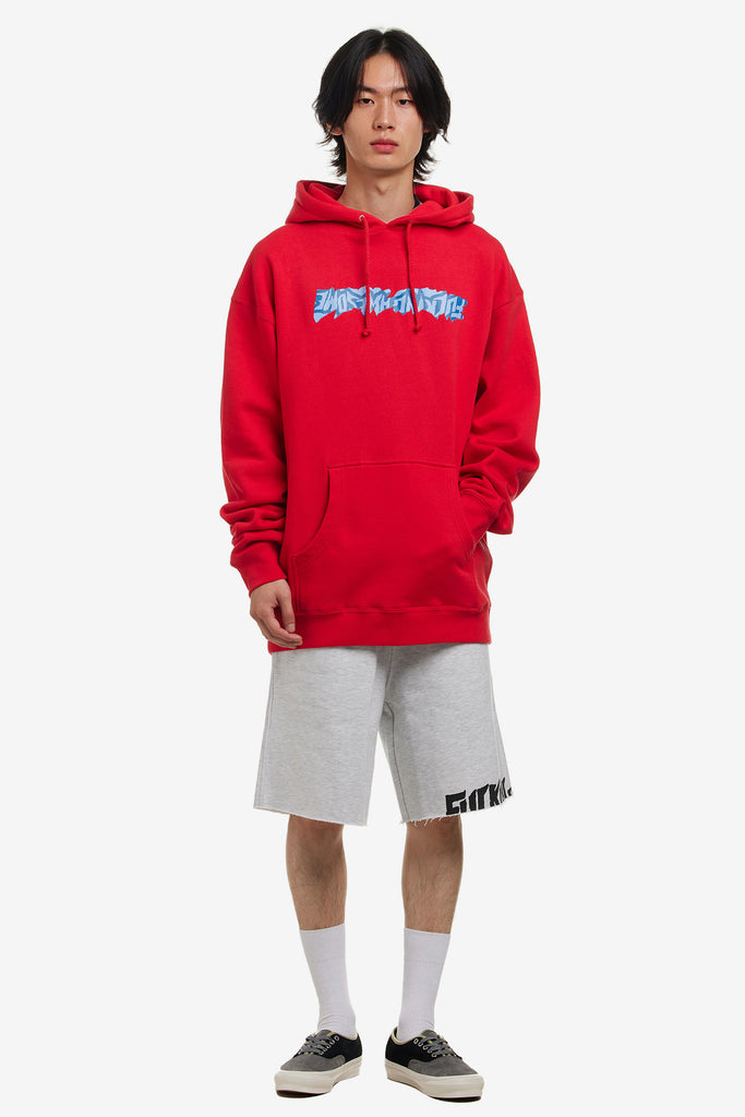 CUT OUT LOGO HOODIE - WORKSOUT WORLDWIDE