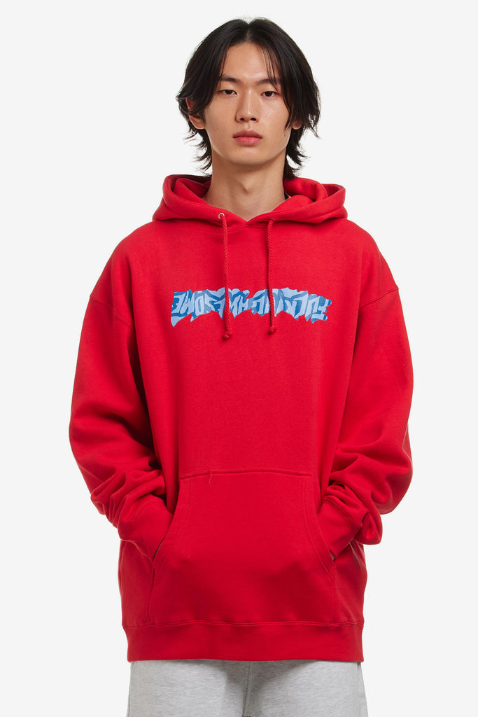 CUT OUT LOGO HOODIE - WORKSOUT WORLDWIDE